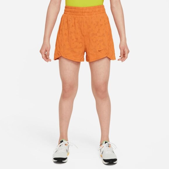 Nike Girl‎ S DriFit Knit High-Rise Shorts (Little Kids/Big Kids) Size XS - Picture 1 of 1